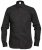 D555 Michael Couture Stretch Shirt Black - Overhemden - Overhemden Grote Maten Heren