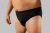 20 Nodi Stretch Cotton Briefs with Embroidered Side Label Black - Ondergoed & Zwem - Grote Maten Ondergoed Heren