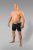 20 Nodi Stretch Cotton Boxer with Medium Leg 3-pack Black/Blue - Ondergoed & Zwem - Grote Maten Ondergoed Heren