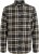 Jack & Jones Classic Flannel Long Sleeve Shirt Black - Overhemden - Overhemden Grote Maten Heren
