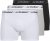 Jack & Jones Soho Solid Trunks 3-pack White/Grey/Black - Ondergoed & zwem - Grote Maten Ondergoed Heren