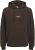 Jack & Jones Soho Hoodie Brown - Sweaters & hoodies - Sweaters & Hoodies Grote Maten Heren