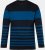 JP1880 Pyjamas Two-piece Long Sleeve with Stripes Blue - Ondergoed & zwem - Grote Maten Ondergoed Heren