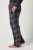 JP1880 Pyjama Trousers Flannel Check Brown - Ondergoed & zwem - Grote Maten Ondergoed Heren