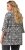 Ulla Popken Geometric Print Trumpet Sleeve Tee Black - Bedrukte T-shirts voor dames - 