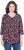 Ulla Popken Asymmetric Cowboy Boot Print Tee Dark Ruby - Bedrukte T-shirts voor dames - 