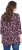 Ulla Popken Asymmetric Cowboy Boot Print Tee Dark Ruby - Bedrukte T-shirts voor dames - 