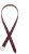 Ulla Popken Classic Belt Purple - Damesriemen - 