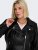 Only Carmakoma Emmy Biker Jacket Black - Leren jassen - 