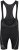 North Latitude Bike Shorts With Suspenders Black TALL - Sportkleding & outdoor - Grote Maten Sportkleding Heren