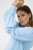 Kaffe Curve Lizzy Trui met lange mouw Blauw - Truien & knitwear - 