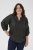 Kaffe Curve Luisa Blouse Black Deep - Blouses - 
