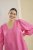 Kaffe Curve Sofia Blouse Pink Power - Blouses - 