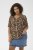 Kaffe Curve Ami Short Sleeve Blouse Printed Leopard - Blouses & tunieken - 