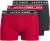 Jack & Jones Hector Solid Trunks 3-Pack Navy/Red/Grey - Boxershorts - Grote Maten Boxershorts Heren