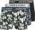 Jack & Jones Acray Flower Boxers 3-Pack Black/Navy - Ondergoed & zwem - Grote Maten Ondergoed Heren