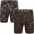 Kam Jeans 813 Camo Print Boxers Charcoal Khaki - Boxershorts - Grote Maten Boxershorts Heren