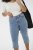 Kaffe Curve Vilana Capri Jeans Washed Blue - Skinny - 