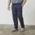 North Latitude 61155 Linnen Comfort Fit Broek Navy Blauw - Jeans & broeken - Jeans & Broeken Grote Maten Heren