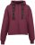 Nora Mikken GERTRUD Cropped Hoodie Burgundy - Sweaters & hoodies - 