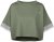 Nora Mikken AGNES Crop Top Green - T-shirts - 