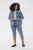Kaffe Curve Vilana Denim Jacket Washed Blue - Spijkerjassen - 