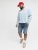Jack & Jones Rick Original Regular Fit Shorts Blue - Korte broeken - Grote Maten Korte Broeken Heren