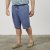 North Latitude 61333 Jog Denim Shorts Indigo Blauw - Korte broeken - Grote Maten Korte Broeken Heren