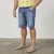 North Latitude 61339 Mick Jog Denim Shorts Denim Blauw - Korte broeken - Grote Maten Korte Broeken Heren