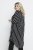 Kaffe Curve Milana Shirt Jurk Zwart / Chalk streep - Kleedjes - 
