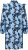 Kaffe Curve Sasja Jurk Blue Snake Flower - Kleedjes - 