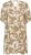 Kaffe Curve Marla Dress Oak Chalk Leaf - Midi jurken - 