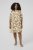 Kaffe Curve Marla Dress Oak Chalk Leaf - Midi jurken - 