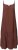 Kaffe Curve Emilia Dress Henna Brown - Maxi jurken - 