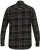D555 Destin Checked Long Sleeve Shirt Black/Tan Check - Overhemden met lange mouwen - 