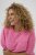 Kaffe Curve Minia Pullover Pink Power Melange - Gebreide truien - 