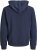 Jack & Jones College Logo Hoodie Navy - Sweaters & hoodies - Sweaters & Hoodies Grote Maten Heren
