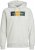 Jack & Jones Codyy Hoodie White - Sweaters & hoodies - Sweaters & Hoodies Grote Maten Heren