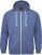 North Latitude Cardigan Hoodie Blue - Sweaters & hoodies - Sweaters & Hoodies Grote Maten Heren