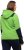 Ulla Popken Contrast Inserts Sweater Knit Hoodie Light Green - Sweaters & hoodies - 