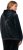 Ulla Popken Tulip Line Print Velour Zip Hoodie Black - Sweaters & hoodies - 