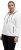 Ulla Popken Teddy Fleece Partial Zip Hoodie Snow White - Sweaters & hoodies - 