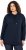 Ulla Popken Back Print Kangaroo Pocket Hoodie Navy - Sweaters & hoodies - 