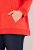 Ulla Popken Back Print Kangaroo Pocket Hoodie Hibiscus Red - Sweaters & hoodies - Warme Sweatshirts, Hoodies & Truien