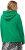 Ulla Popken City Name Graphic Hoodie Emerald Green - Sweaters & hoodies - 