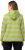 Ulla Popken Mixed Stripe Long Sleeve Hoodie Apple Green - Sweaters & hoodies - 