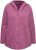 Ulla Popken Cable Knit Long Sleeve Hoodie Berry - Sweaters & hoodies - 
