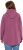 Ulla Popken Cable Knit Long Sleeve Hoodie Berry - Sweaters & hoodies - 