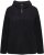 Ulla Popken Fleece Sweatshirt Hoodie Black - Sweaters & hoodies - 