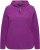 Ulla Popken Fleece Sweatshirt Hoodie Aubergine - Sweaters & hoodies - 